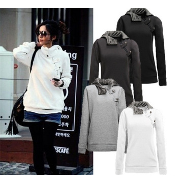 Atacado Plus Size Mulheres Cheap Sport Suit Pullover Hoodie